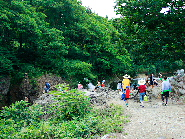 川遊びスポット 鱒どまり画像